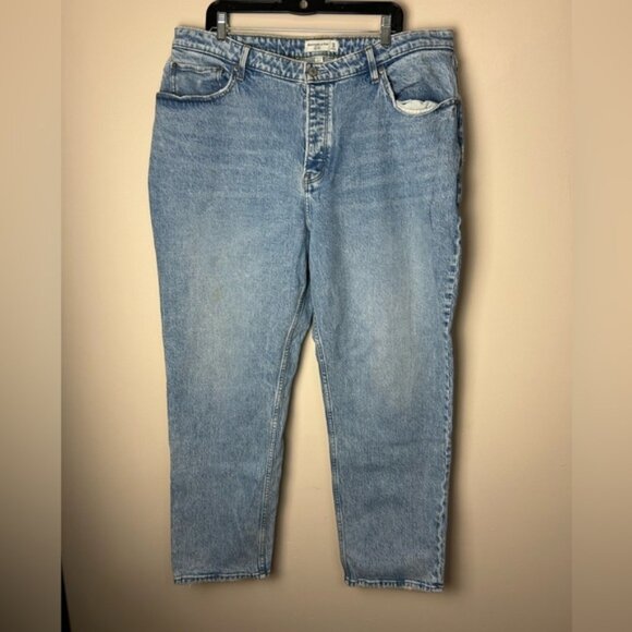 Abercrombie   Fitch The Dad High Rise Curve Love Jean - Picture 2 of 9